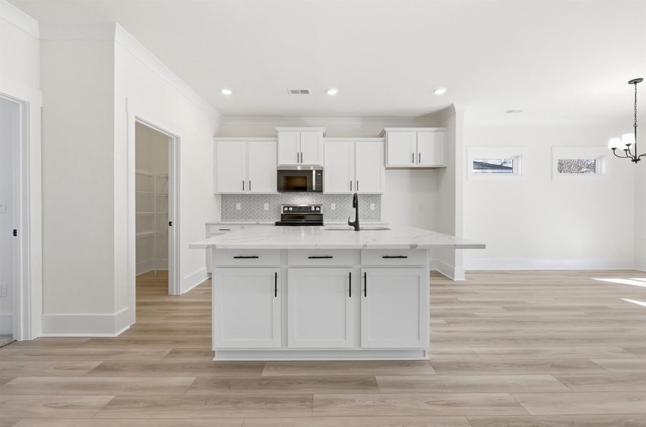 Furnished interior view inside a new home in Oak Hollow, Longs (Image 4).