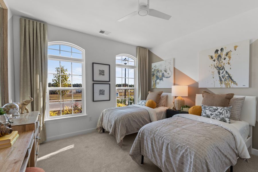Representative furnished interior of a home built from the The Shorebreak by Chesapeake Homes in Coastal Club of the Carolinas, Calabash (Image 6).