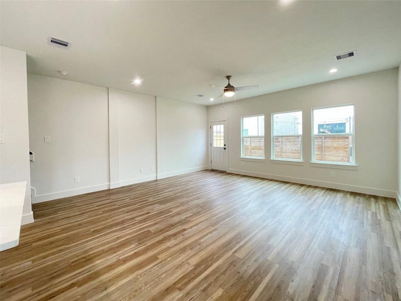 Spacious, unfurnished interior of a new home in , Houston (Image 10). Spacious, unfurnished interior of a new home in , Houston (Image 10).