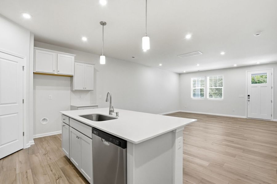 Furnished interior view inside a new home in Bratton Pointe, Rock Hill (Image 6).