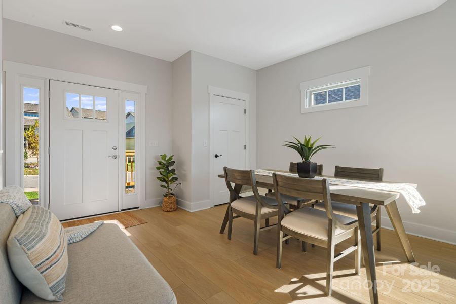 Furnished interior view inside a new home in , Weaverville (Image 5).