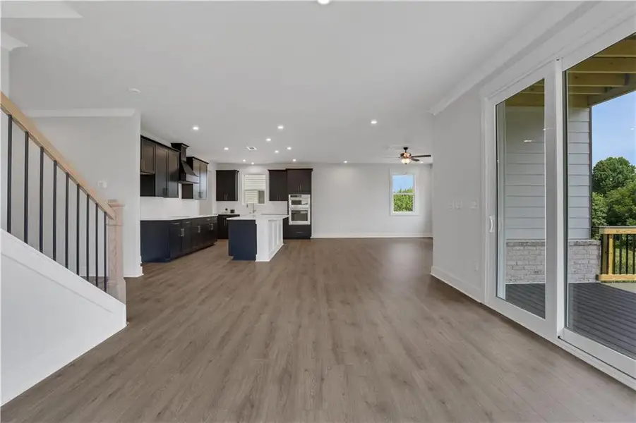 Spacious, unfurnished interior of a new home in Hopewell Reserve, Cumming (Image 27).