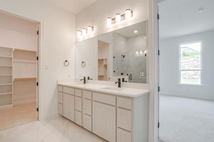 Furnished interior view inside a new home in Whitestone Crest, Benbrook (Image 13).