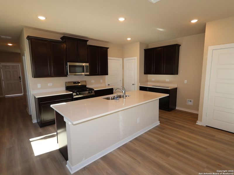 Furnished interior view inside a new home in Winding Brook, San Antonio (Image 14).
