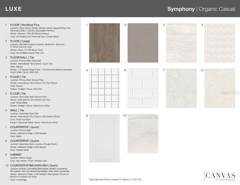 Sample of building materials used in homes in Esplanade at Azario Lakewood Ranch, Bradenton (Image 17). Sample of building materials used in homes in Esplanade at Azario Lakewood Ranch, Bradenton (Image 17).