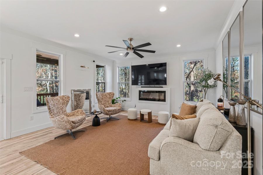 Furnished interior view inside a new home in , Denver (Image 13).