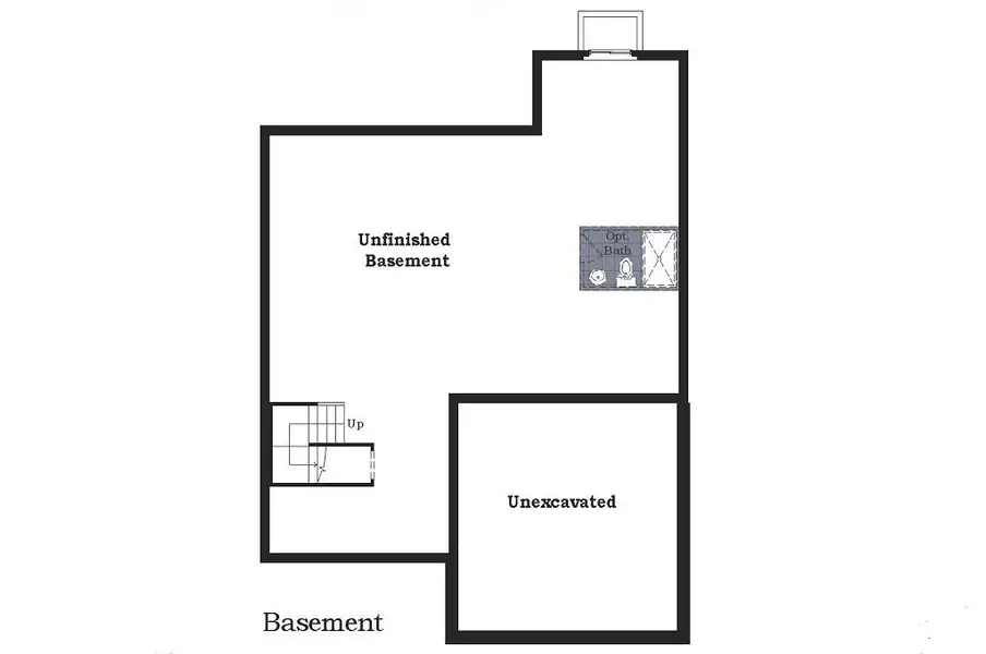 2D floor plan layout for the The Malden by Norfolk Homes in Valleys, Jackson, MI (Image 5).