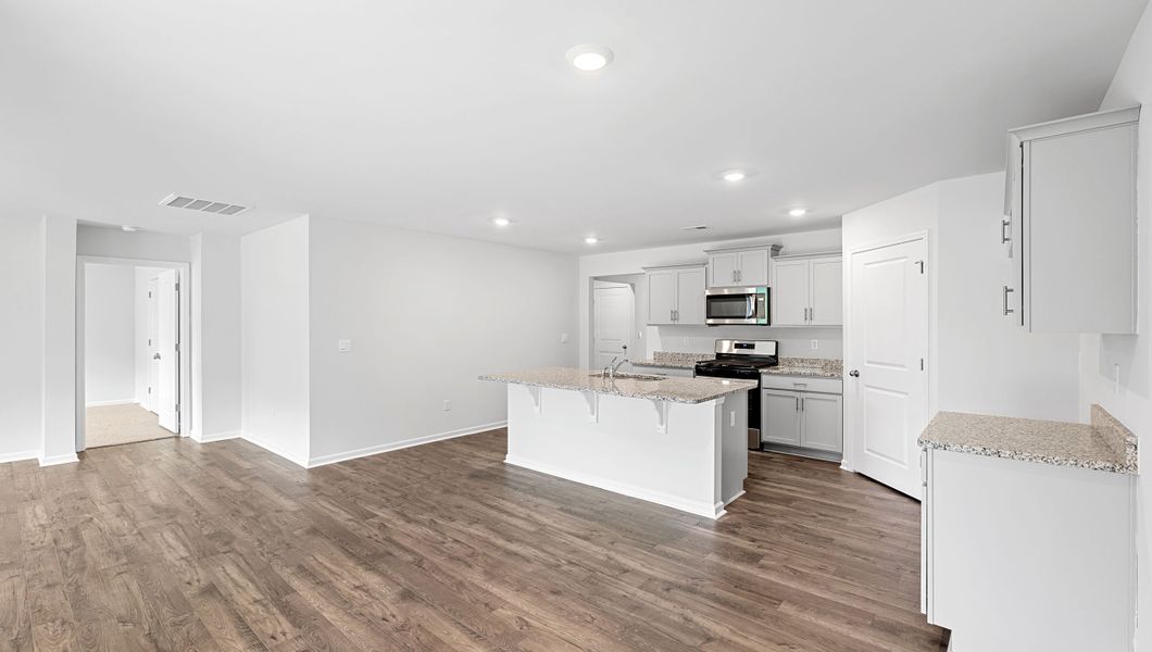Furnished interior view inside a new home in Treemont Commons, Wellford (Image 9).