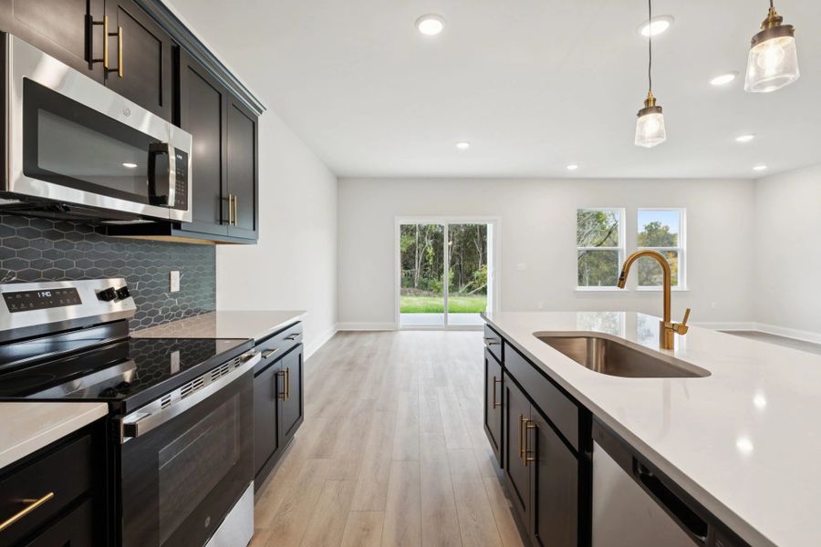 Furnished interior view inside a new home in Ascent at Arbor Ridge, La Vergne (Image 11).