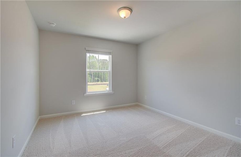 Spacious, unfurnished interior of a new home in Enclave at Evergreen, Fairburn (Image 25). Spacious, unfurnished interior of a new home in Enclave at Evergreen, Fairburn (Image 25).