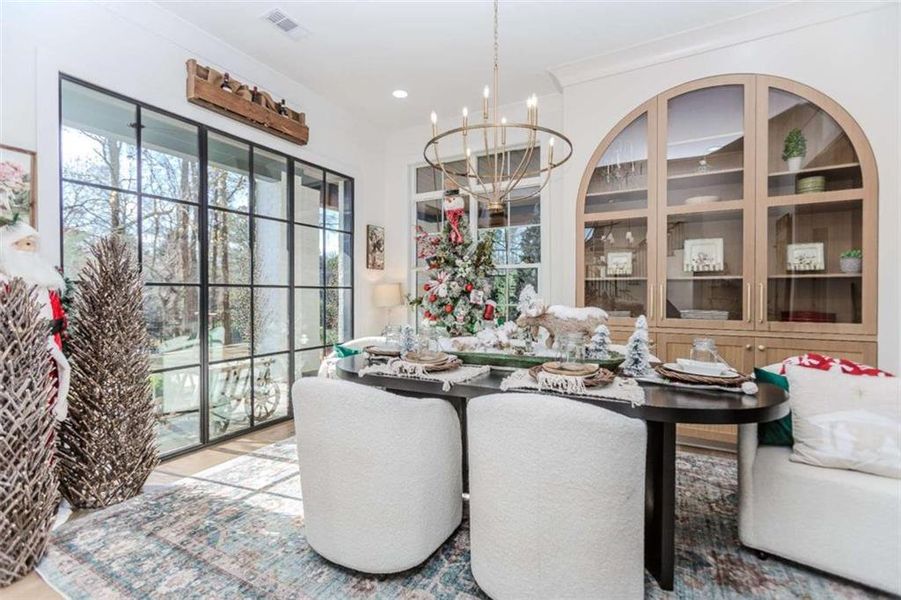 Furnished interior view inside a new home in , Dacula (Image 13).