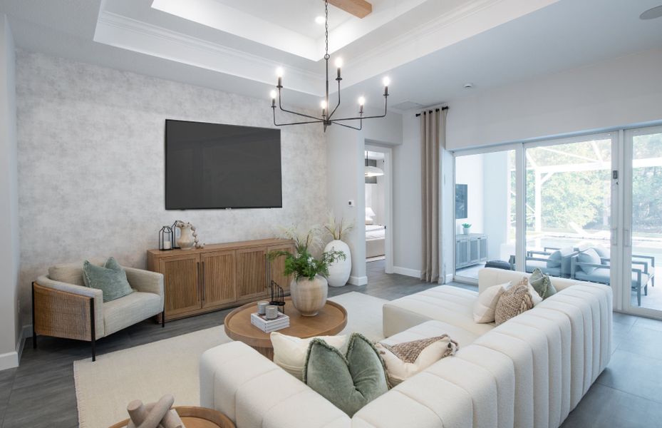 Representative furnished interior of a home built from the Ashby by Pulte Homes in Highpointe, Stuart (Image 17).