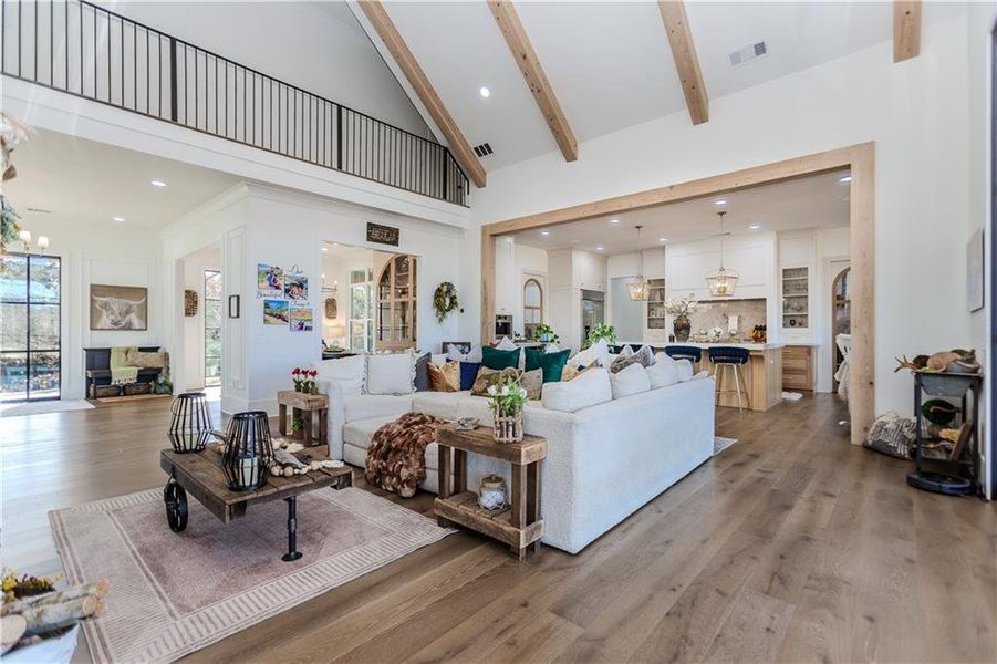 Furnished interior view inside a new home in , Dacula (Image 56).