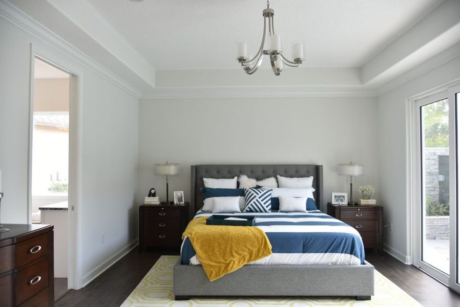 Furnished interior view inside a new home in Toscana, Palm Coast (Image 8).