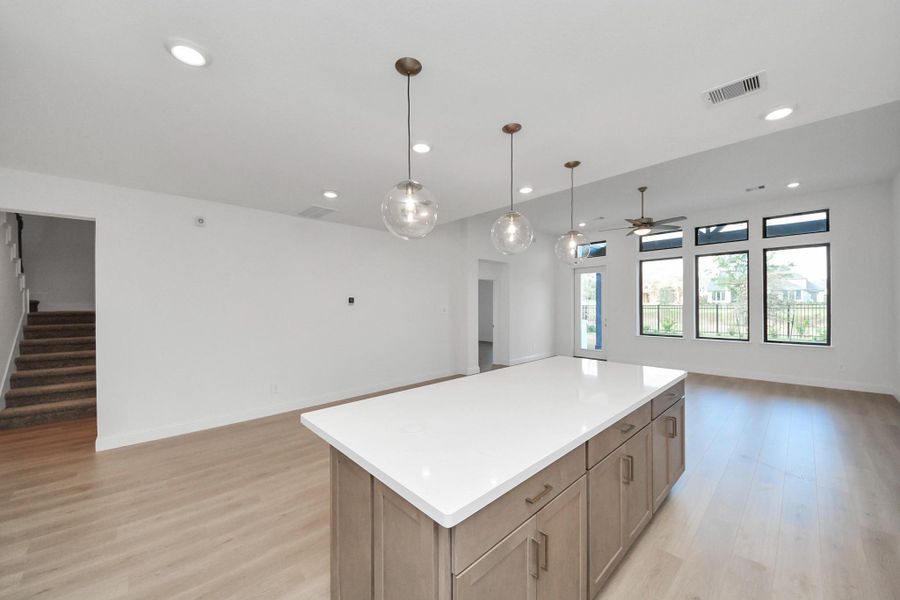 Furnished interior view inside a new home in , Katy (Image 7). Furnished interior view inside a new home in , Katy (Image 7).