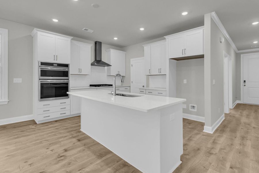Furnished interior view inside a new home in Tidewater at Lakes of Cane Bay, Summerville (Image 8). Furnished interior view inside a new home in Tidewater at Lakes of Cane Bay, Summerville (Image 8).