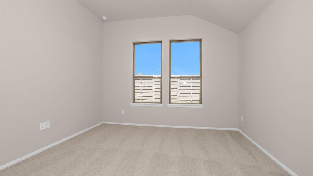 Spacious, unfurnished interior of a new home in Austin Point, Richmond (Image 7).