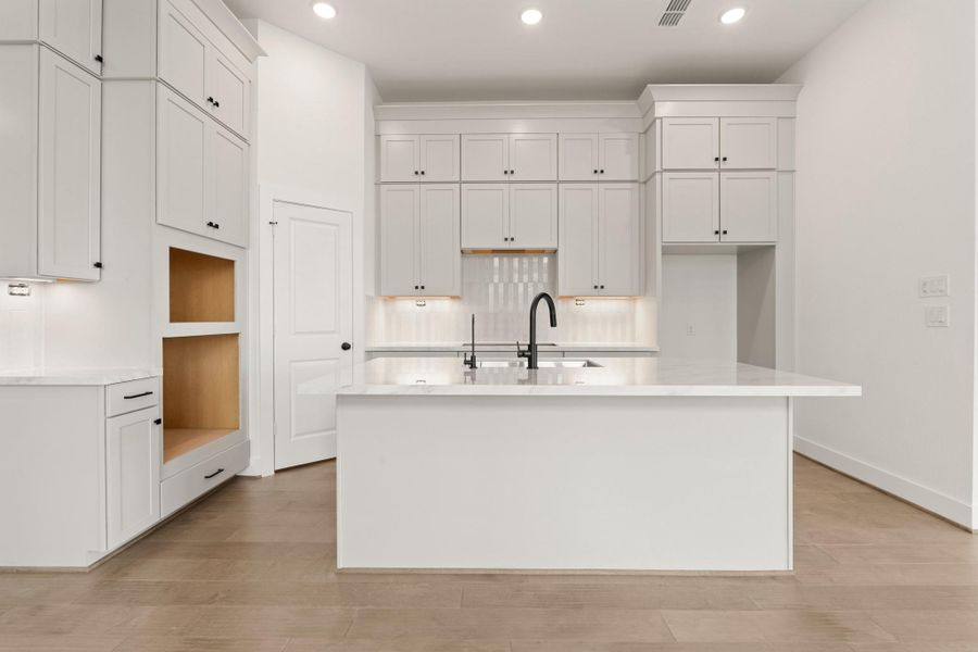 *REPRESENTATIONAL PHOTO* Stacked Cabinets in the Kitchen Masterpiece *REPRESENTATIONAL PHOTO* Stacked Cabinets in the Kitchen Masterpiece