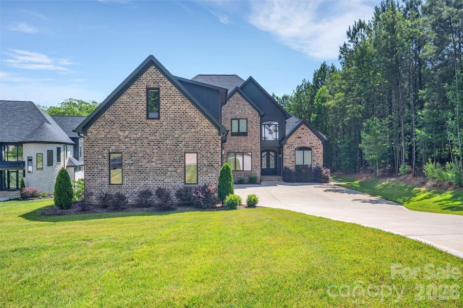 Front exterior of a new home in , Denver, NC, highlighting curb appeal (Image 2). Front exterior of a new home in , Denver, NC, highlighting curb appeal (Image 2).