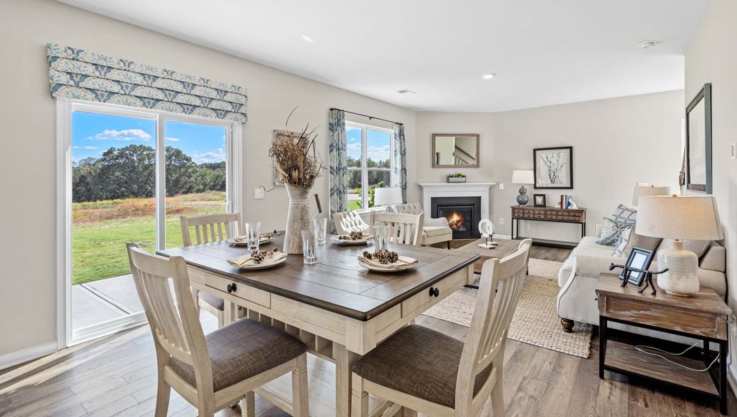 Furnished interior view inside a new home in Hunters Ridge, Woodruff (Image 13).