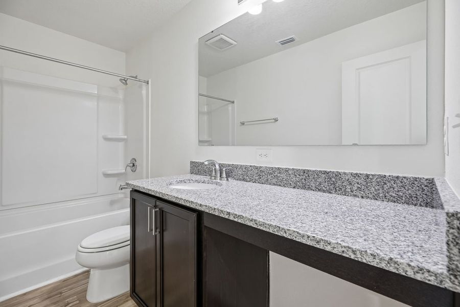 Furnished interior view inside a new home in Reserve at Forest Lake Townhomes, Lake Wales (Image 9). Furnished interior view inside a new home in Reserve at Forest Lake Townhomes, Lake Wales (Image 9).