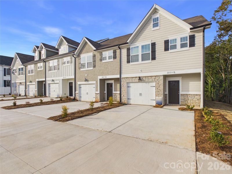 Front exterior of a new home in , Kings Mountain, NC, highlighting curb appeal (Image 2). Front exterior of a new home in , Kings Mountain, NC, highlighting curb appeal (Image 2).