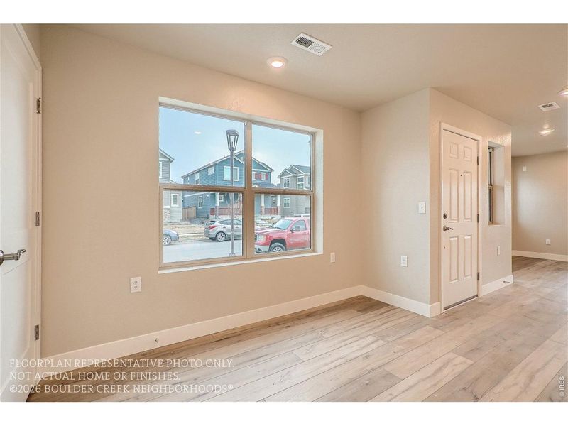 Spacious, unfurnished interior of a new home in , Boulder (Image 17).