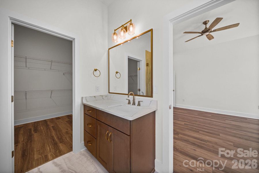 Furnished interior view inside a new home in , Monroe (Image 8).