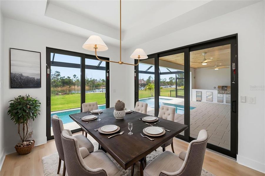 Furnished interior view inside a new home in , Port Charlotte (Image 54). Furnished interior view inside a new home in , Port Charlotte (Image 54).