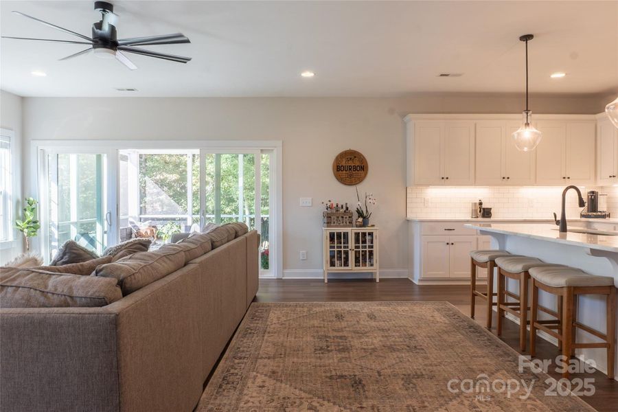 Furnished interior view inside a new home in , Monroe (Image 9).