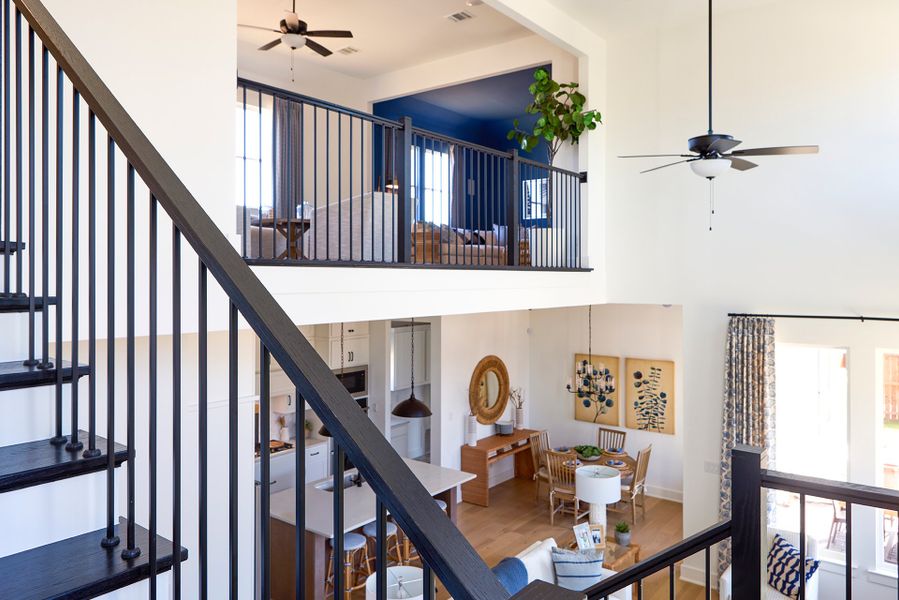 Furnished interior view inside a new home in Edgewater, Royse City (Image 14).