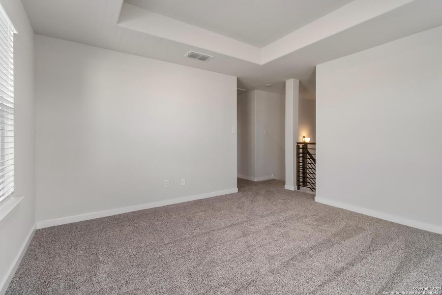 Spacious, unfurnished interior of a new home in Katzer Ranch, Converse (Image 23). Spacious, unfurnished interior of a new home in Katzer Ranch, Converse (Image 23).