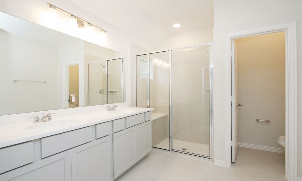 Representative furnished interior of a home built from the Enclave Series - Maldives by DRB Homes in Dauer Ranch, New Braunfels (Image 16).