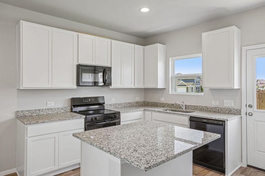 Furnished interior view inside a new home in Edgebrooke, Pflugerville (Image 11).
