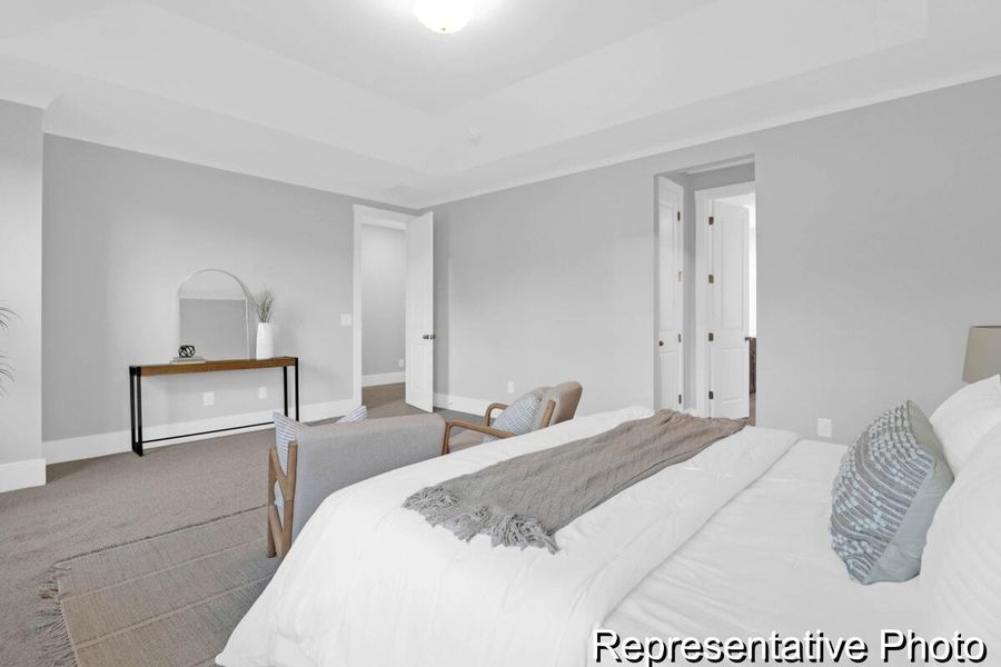 Furnished interior view inside a new home in , Ravenel (Image 15).