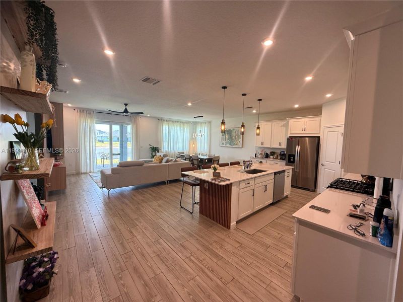 Furnished interior view inside a new home in Tradition, Port St. Lucie (Image 16).