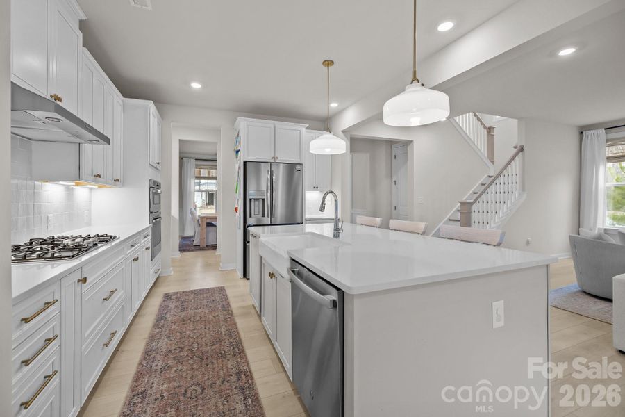 Furnished interior view inside a new home in , Mint Hill (Image 13).