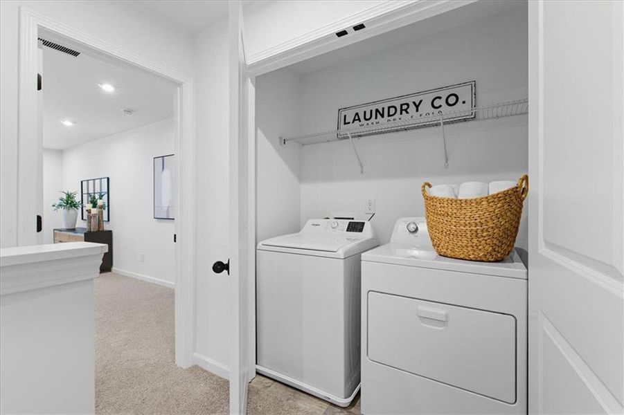 Furnished interior view inside a new home in Park Center Pointe, Austell (Image 30).