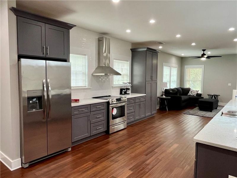 Furnished interior view inside a new home in , Atlanta (Image 7).