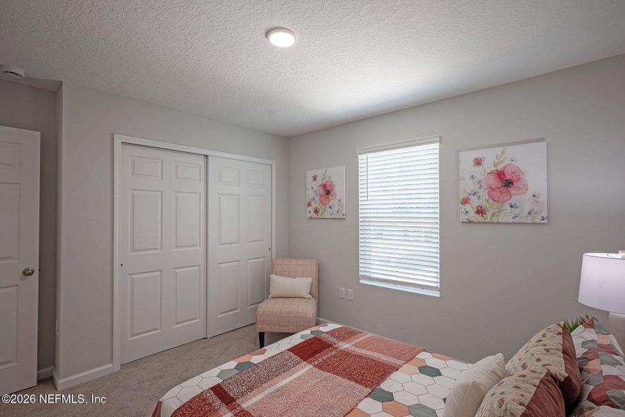 Furnished interior view inside a new home in , Jacksonville (Image 43). Furnished interior view inside a new home in , Jacksonville (Image 43).
