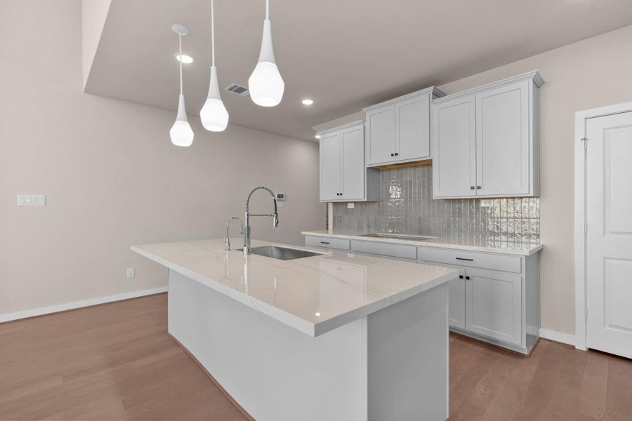 Furnished interior view inside a new home in Elyson 45' & 70', Katy (Image 7). Furnished interior view inside a new home in Elyson 45' & 70', Katy (Image 7).