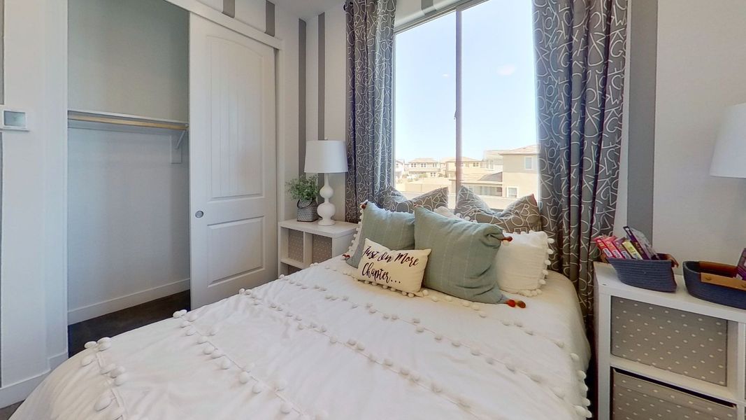 Furnished interior view inside a new home in Arroyo Seco - Hacienda, Buckeye (Image 10).