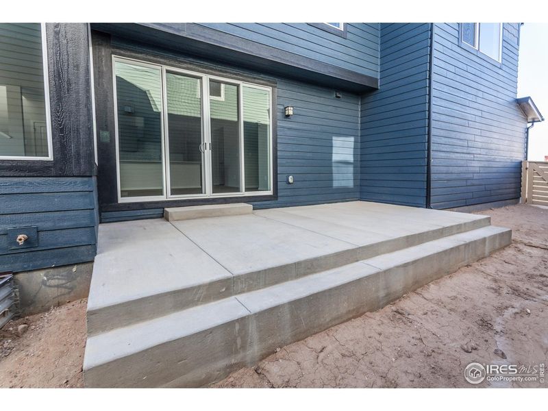 Exterior details and patio area of a home in , Timnath (Image 19). Exterior details and patio area of a home in , Timnath (Image 19).