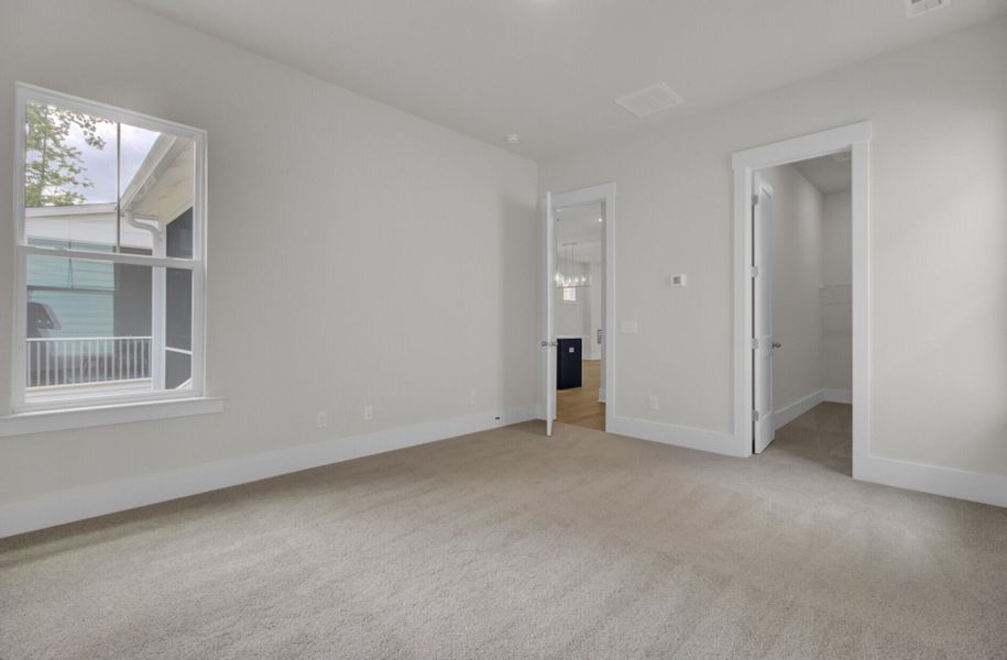 Spacious, unfurnished interior of a new home in Indigo Grove Single Family Homes, Johns Island (Image 20). Spacious, unfurnished interior of a new home in Indigo Grove Single Family Homes, Johns Island (Image 20).