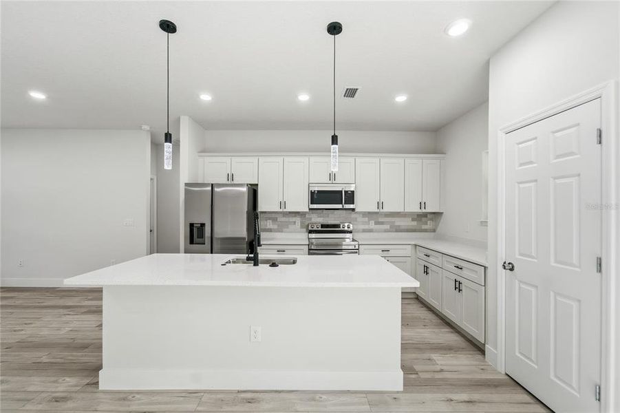 Furnished interior view inside a new home in , Citrus Springs (Image 7).