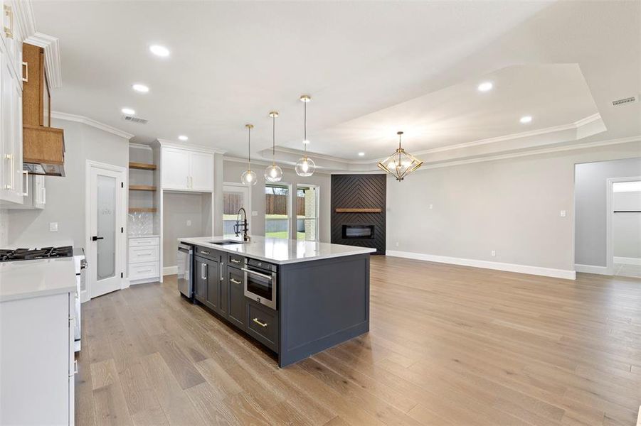 Furnished interior view inside a new home in , Arlington (Image 16).