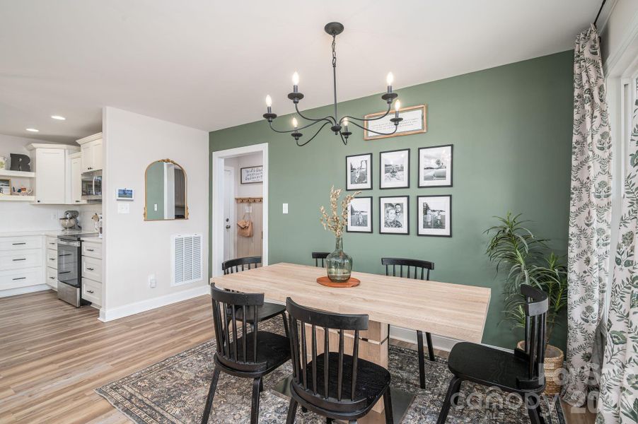 Furnished interior view inside a new home in , Lincolnton (Image 13).