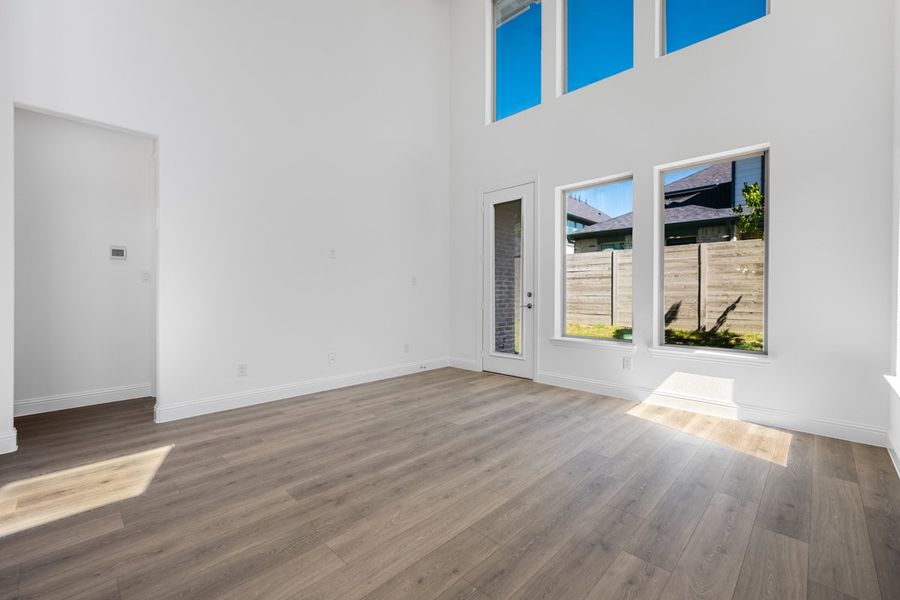 Representative unfurnished interior of a home built from the Nantucket by Taylor Morrison in The Retreat at Harvest, Argyle (Image 11). Representative unfurnished interior of a home built from the Nantucket by Taylor Morrison in The Retreat at Harvest, Argyle (Image 11).