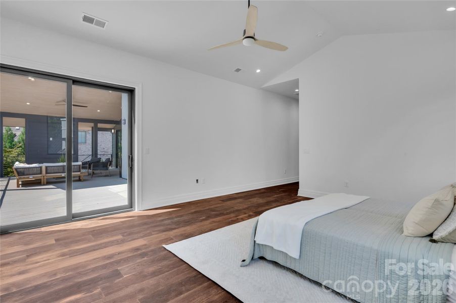 Furnished interior view inside a new home in , Charlotte (Image 9).