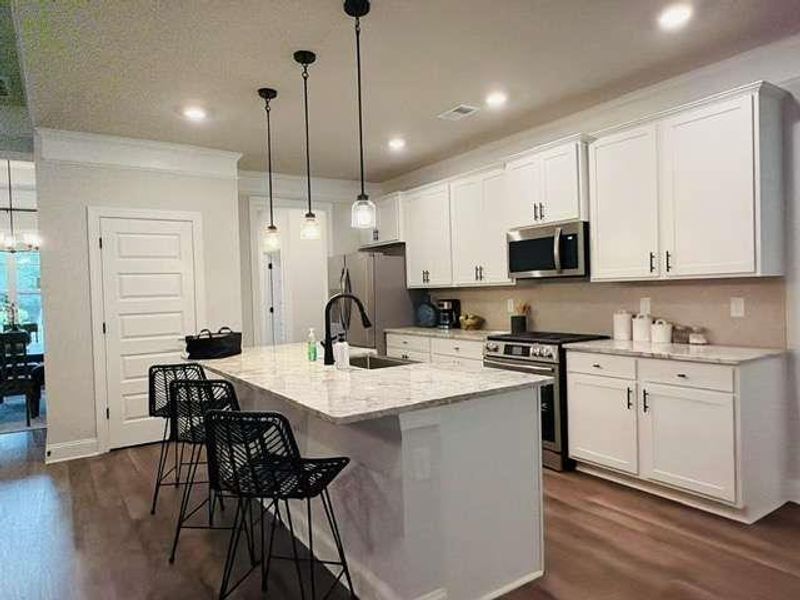 Furnished interior view inside a new home in Tuscany Hills, Douglasville (Image 9).